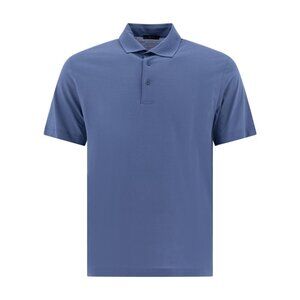 Herno Cotton Short-Sleeved Polo Shirt Tag Size 52 Men